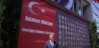 15 Temmuz şehitleri İBB önünde anıldı