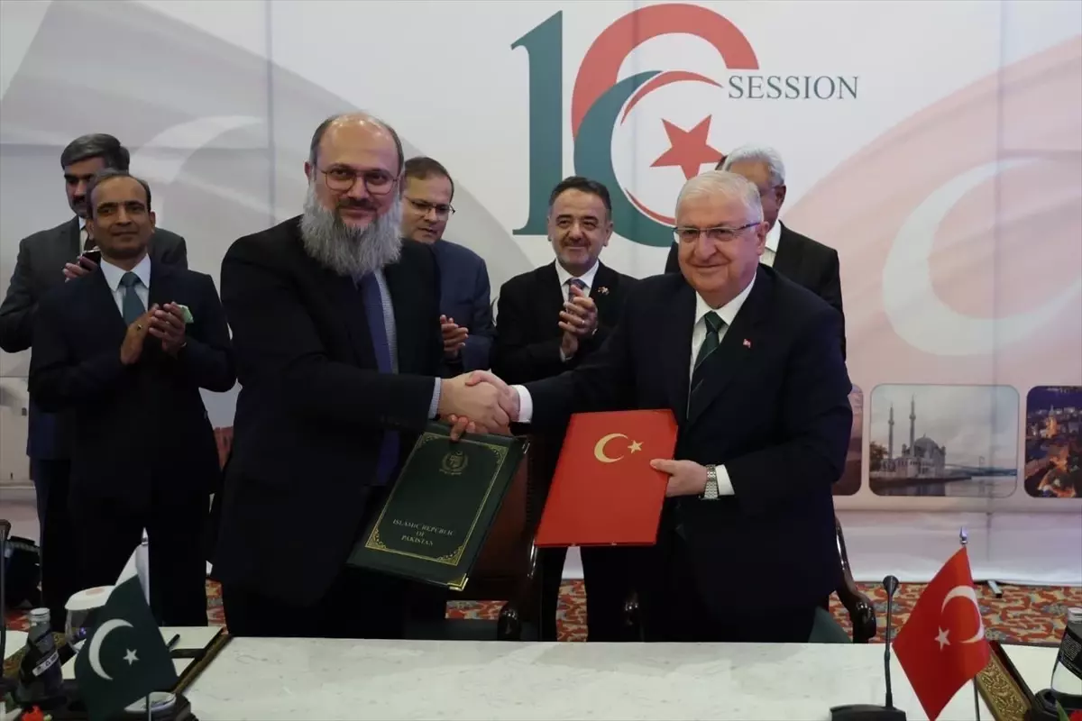Türkiye-Pakistan Karma Ekonomik Komisyonu Protokolü İmzalandı