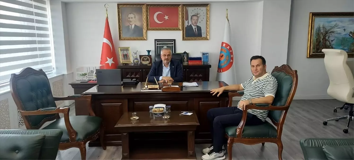 Bafra'da 1930 Bafraspor'un Yeni Başkanı Atakan Alaçamlı