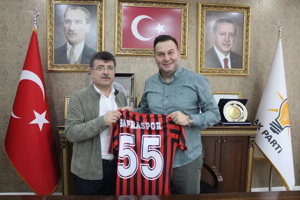 Bafraspor Yönetiminden Siyasi Partilere Ziyaret