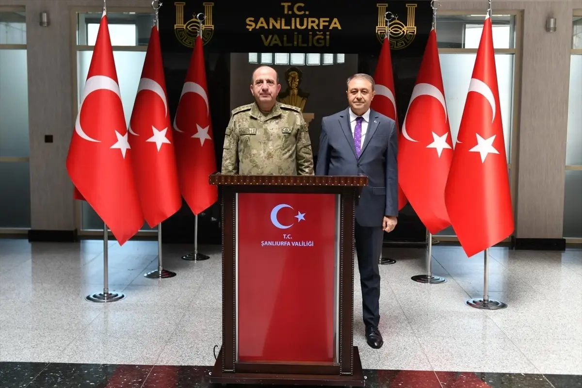 Orgeneral Levent Ergün'den Şanlıurfa Valiliği'ne Ziyaret