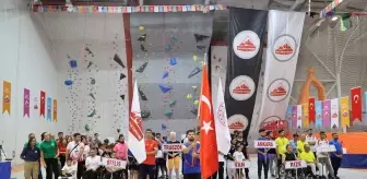 Nevşehir'de Para Tırmanış Türkiye Şampiyonası Başladı