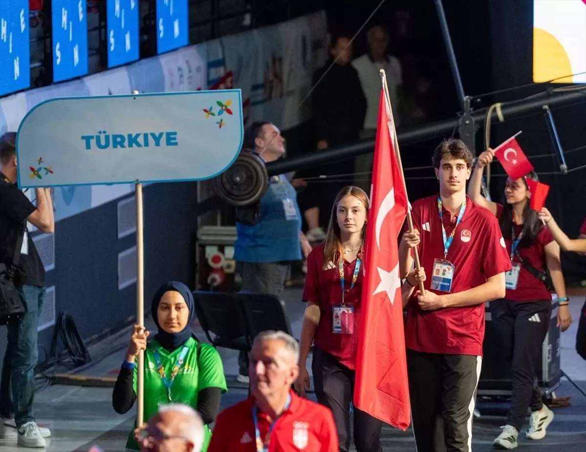 18. Avrupa Gençlik Olimpik Yaz Festivali Kuzey Makedonya'da Başladı