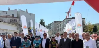3. Uluslararası Kurtuluş Yolu Bisiklet Turu Alaçam'da Start Aldı