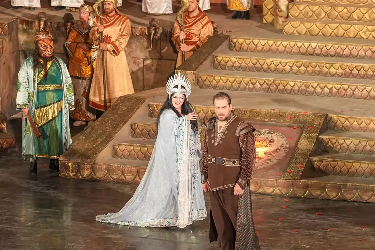 32. Uluslararası Aspendos Opera ve Bale Festivali 'Turandot' ile Başladı
