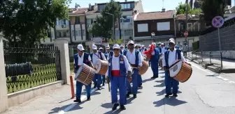 664. Tarihi Kırkpınar Yağlı Güreşleri Festivali, davul zurna ekibinin davetleriyle başladı