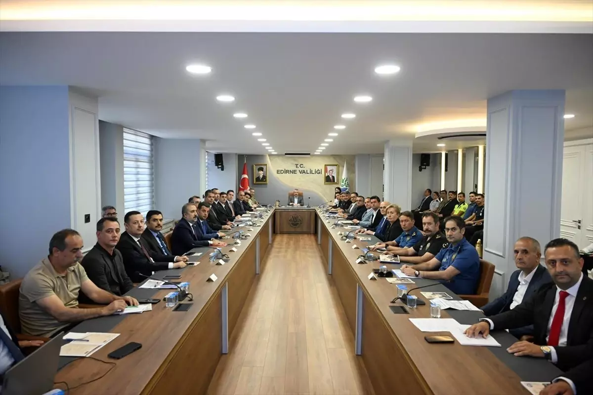 664. Tarihi Kırkpınar Yağlı Güreşleri için Hazırlık Toplantısı Yapıldı