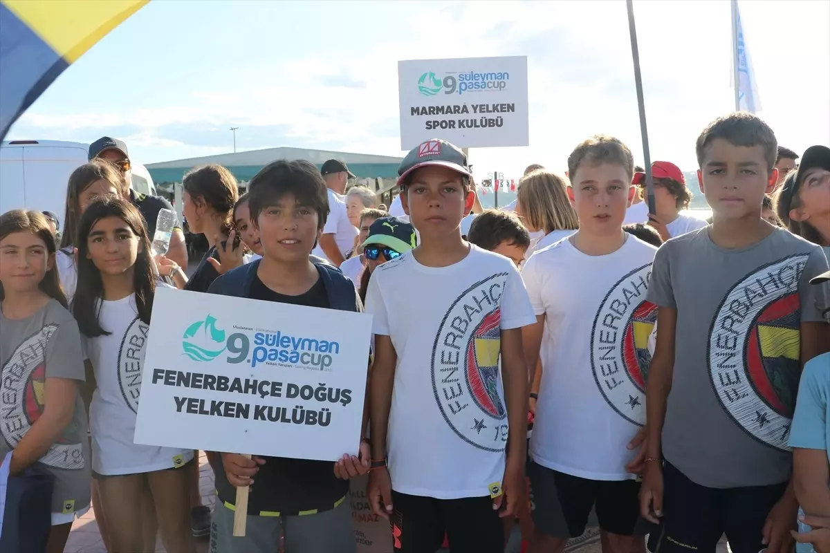 9. Uluslararası Süleymanpaşa Optimist Cup Yelken Yarışları Başladı
