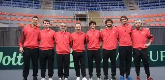 A Milli Erkek Tenis Takımı Davis Kupası için Sırbistan ile Karşılaşıyor