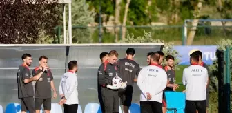 A Milli Futbol Takımı Gürcistan Maçı Hazırlıklarına Başladı