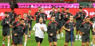 A Milli Takım İspanya ile Maça Hazır