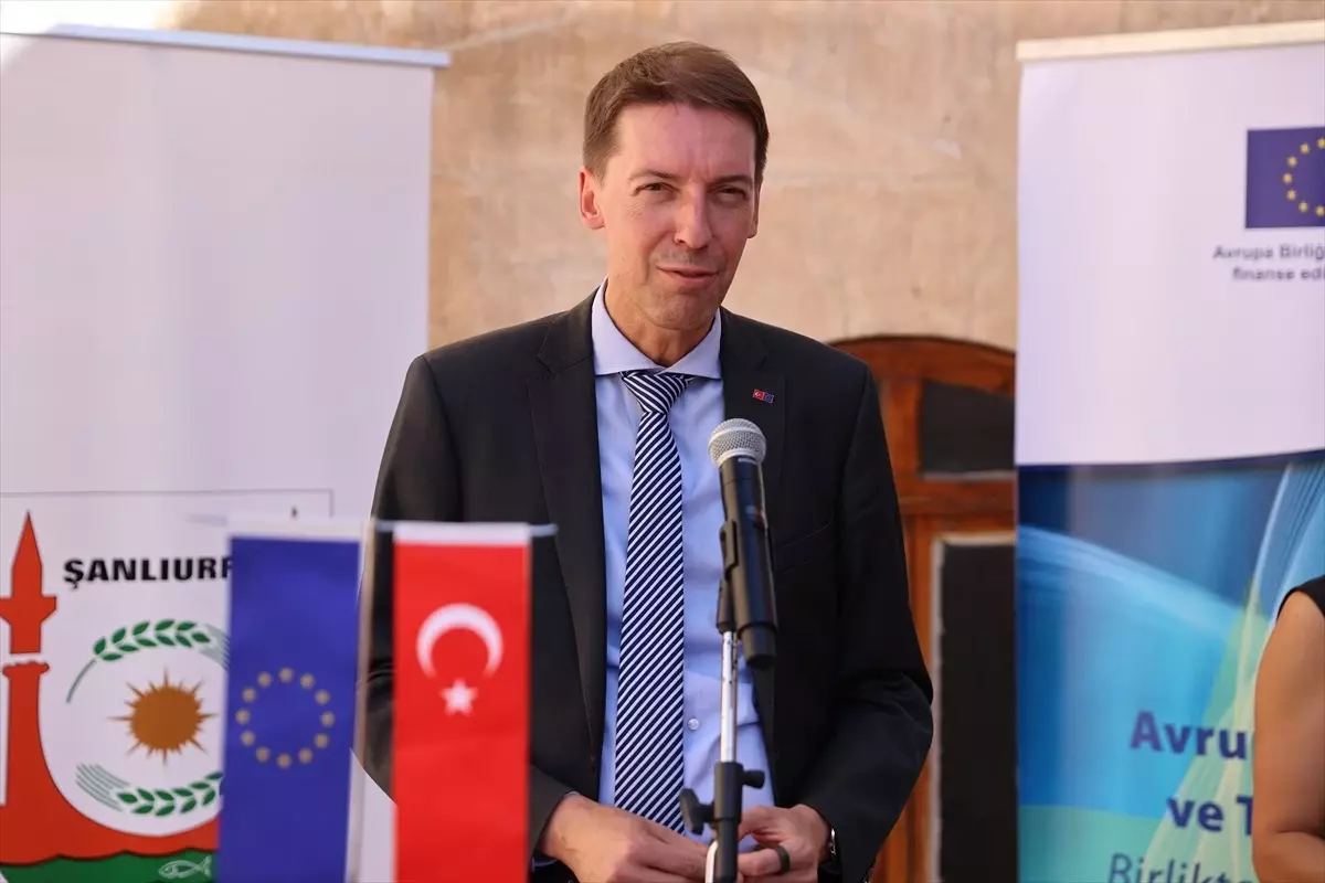 AB Türkiye Delegasyonu Maslahatgüzarı Vilcinskas, Şanlıurfa'da Fotoğraf Sergisini Açtı