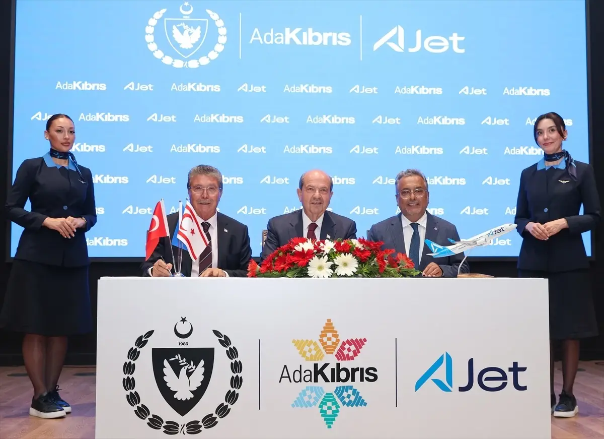 KKTC'de Havayolu Ulaşımı Ucuzlatan Protokol İmzalandı