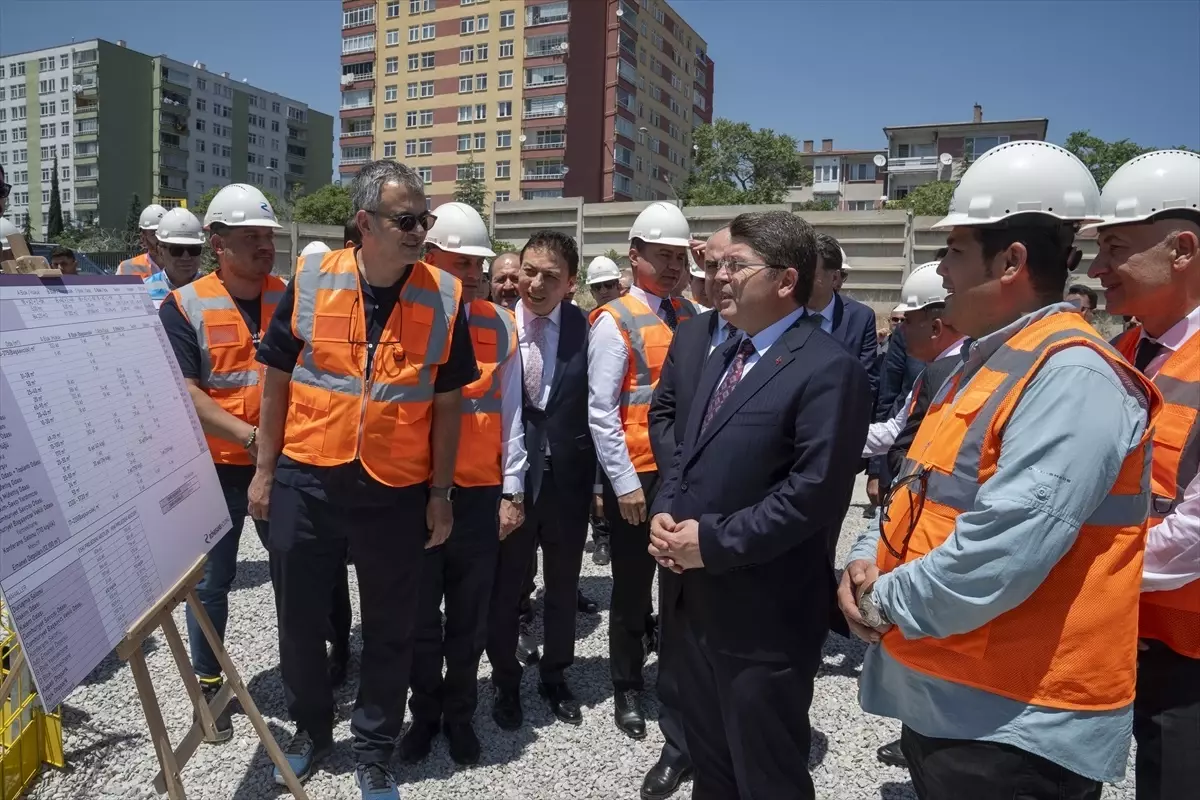 Yeni Ankara Adalet Sarayı'nın İnşaatı Yüzde 30 Tamamlandı