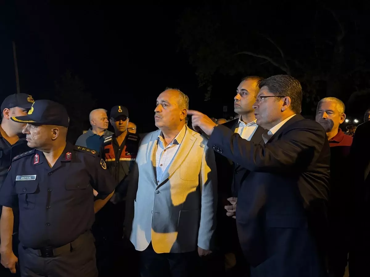 Adalet Bakanı Tunç, orman yangınlarına ilişkin konuştu Açıklaması
