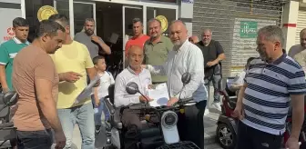 Adana'da Engelli Vatandaşlara Akülü Araç Desteği