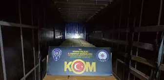 Adana'da Kaçakçılık Operasyonu: 7 Milyon Makaron Ele Geçirildi