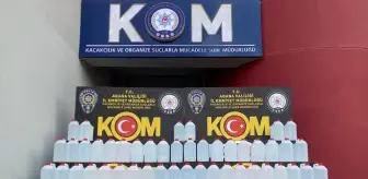 Adana'da 800 Litre Kaçak Etil Alkol Ele Geçirildi