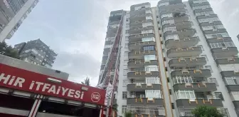 Adana'da 11. Kat Dairede Yangın Çıktı