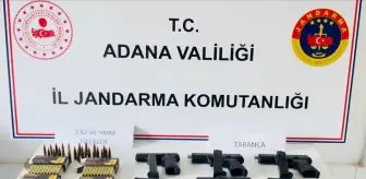 Adana'da Ruhsatsız Tabanca Ele Geçirildi, Şüpheli Gözaltına Alındı