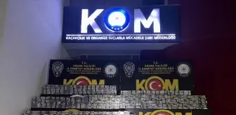 Adana'da Kaçak Sigara Operasyonu: 19 Bin Paket Ele Geçirildi