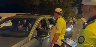 Adana'da Dron Destekli Trafik Denetimi