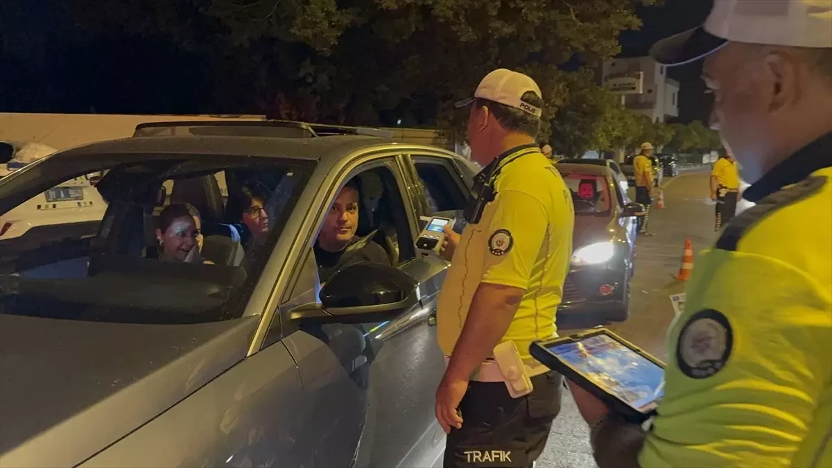 Adana'da Dron Destekli Trafik Denetimi