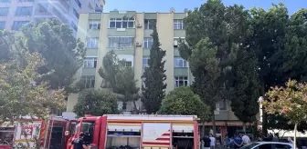 Adana'da 5 Katlı Binada Yangın Çıktı