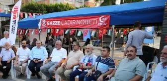 AGD Adana Şubesi'nden Gazze İçin Nöbet