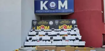 Adana'da Gümrük Kaçağı Cep Telefonu ve Gözlük Operasyonu