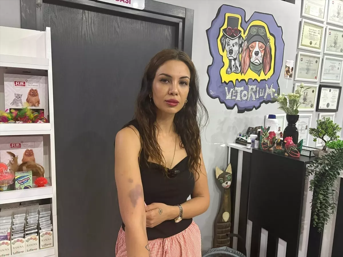 Veteriner Melek Nida Urazan'dan Komşularına Darp İddiası