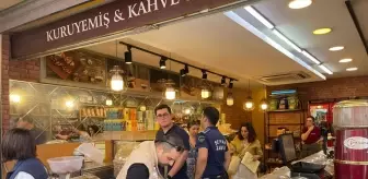 Adana'da Kuru Yemiş Dükkanında Sağlıksız Ürünler İmha Edildi