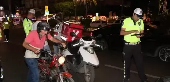 Adana'da Motosiklet Denetimi: 46 Sürücüye Ceza