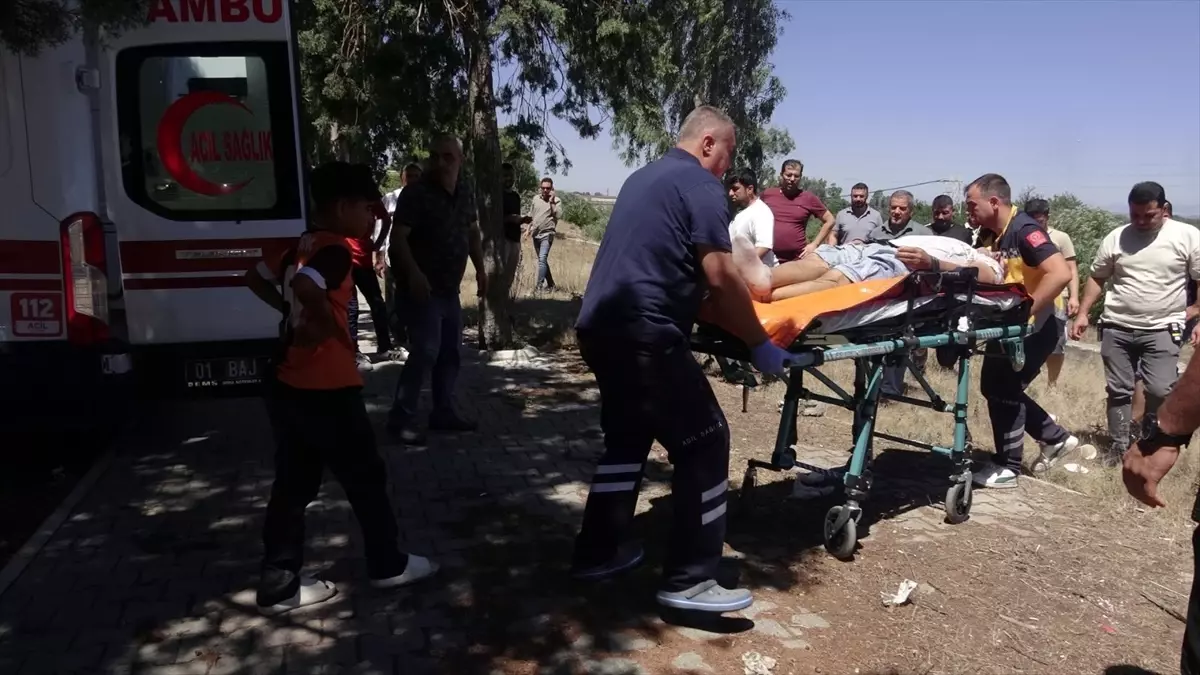 Ceyhan Nehri'ne Düşen Kişi İtfaiye Tarafından Kurtarıldı