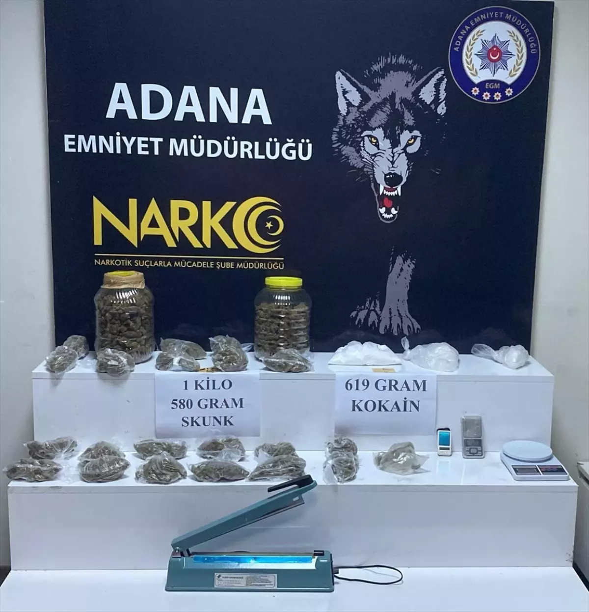 Adana'da Oto Tamirhanesinde Uyuşturucu Operasyonu: 1 Tutuklama