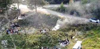 Adana'da Dronla Orman Yangınına Karşı Uyarılar Yapıldı