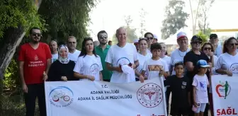 Adana'da Sağlıklı Yaşam Yürüyüşü Düzenlendi