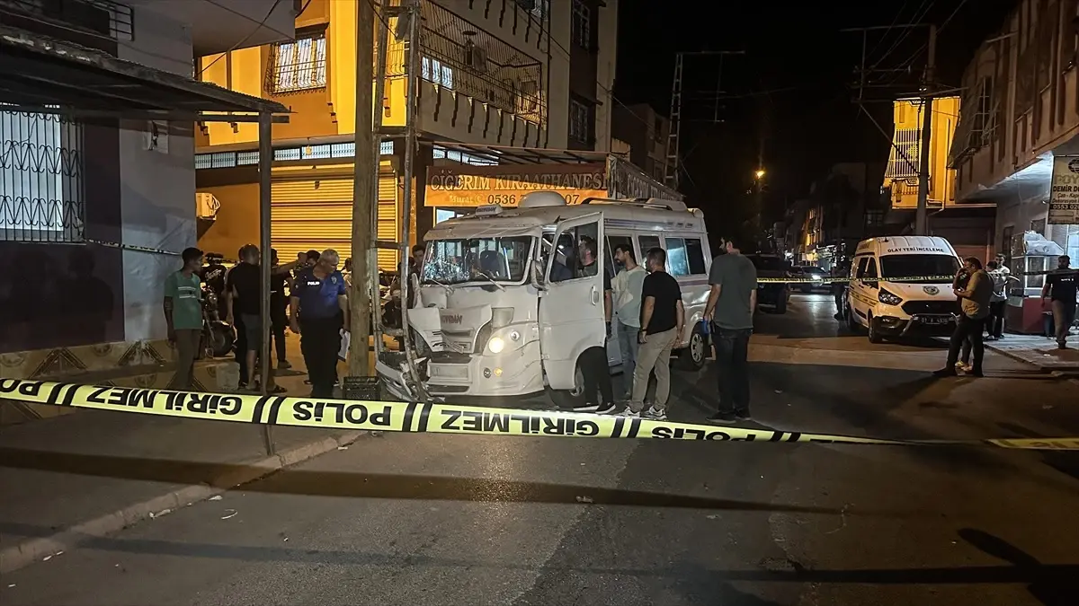 Adana'da Silahlı Saldırı: Dolmuş Şoförü Hayatını Kaybetti