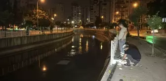 Adana'da Otomobil Sulama Kanalına Devrildi, 3 Yaralı