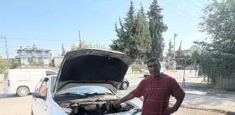 Adana'da Tamirciye Bırakılan Aracın Motoru Çalındı