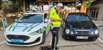 Trafik Güvenliğini Tehdit Eden Gelin Arabasına Ceza