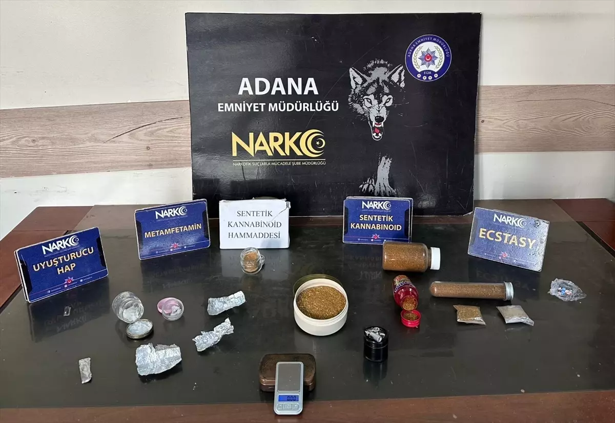 Adana'da Uyuşturucu Operasyonunda 6 Tutuklama