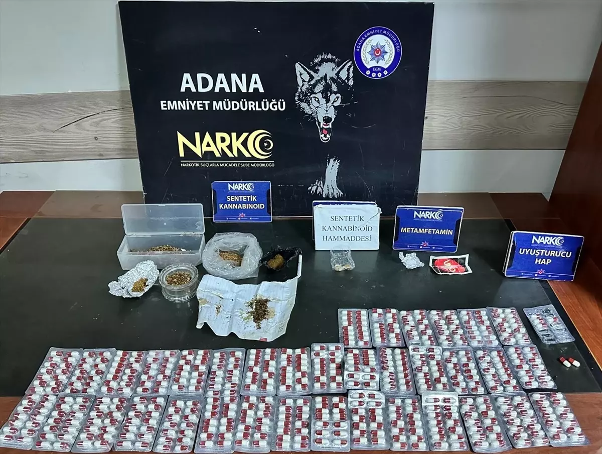 Adana'da Uyuşturucu Operasyonu: 8 Tutuklama