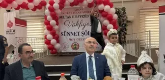 Adana'da 25 Çocuk İçin Sünnet Şöleni Düzenlendi