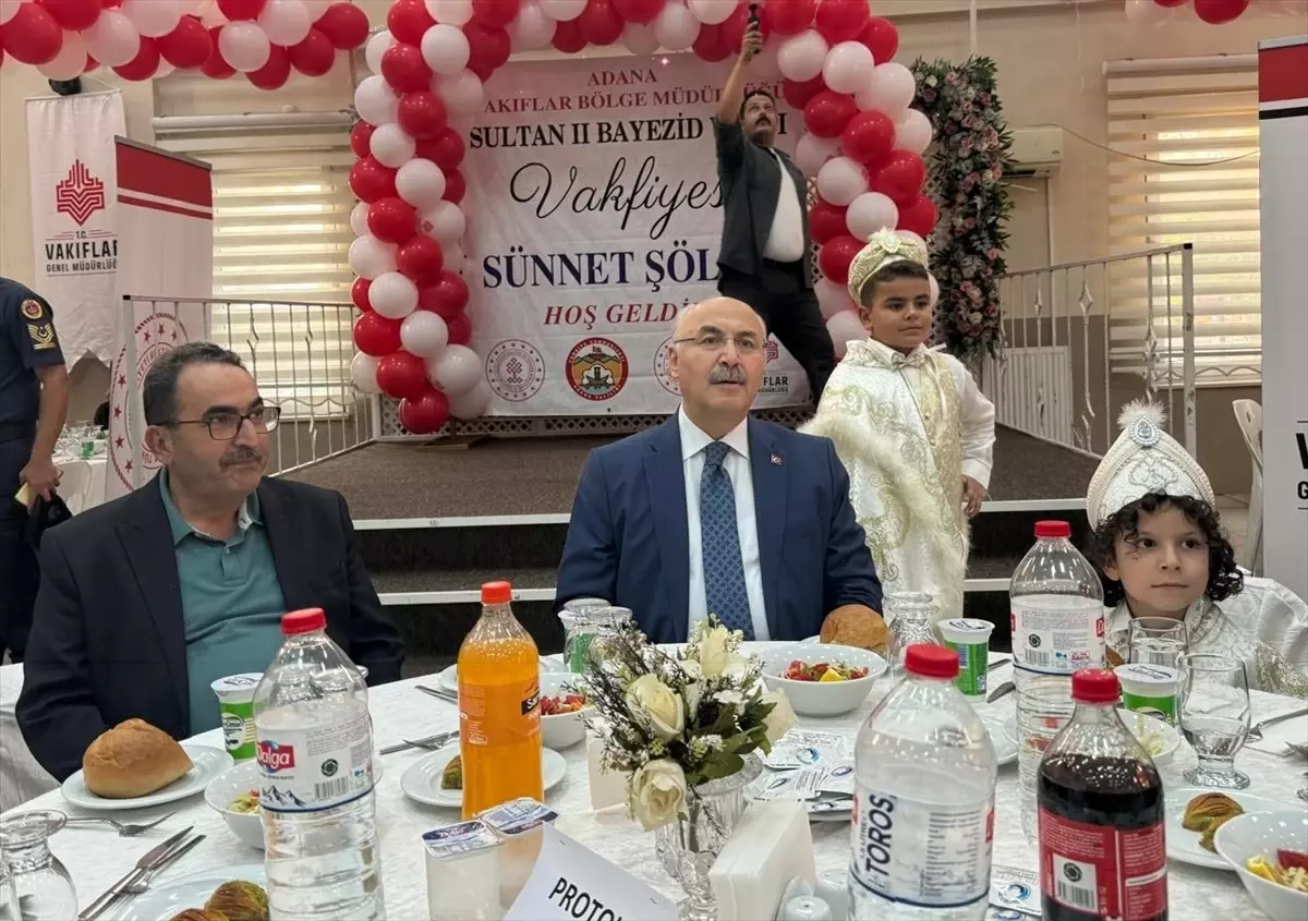 Adana'da 25 Çocuk İçin Sünnet Şöleni Düzenlendi