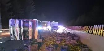 Adana'da Zincirleme Trafik Kazasında 1 Kişi Ağır Yarıldı
