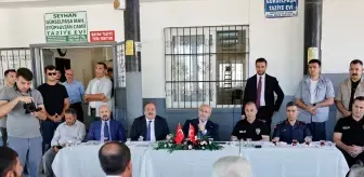 Adana Valisi Köşger, Gürselpaşa Mahallesi'nde Esnaf ve Vatandaşlarla Bir Araya Geldi