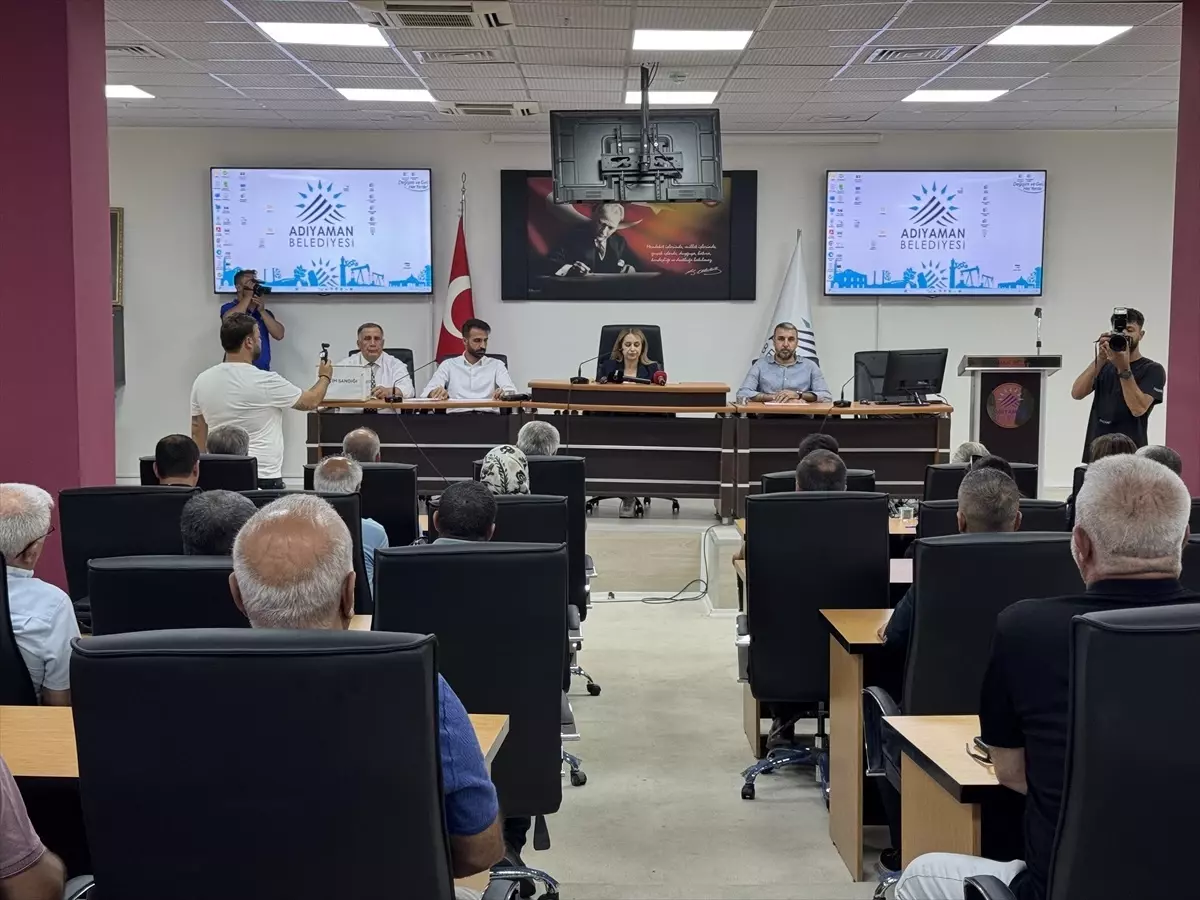 Adıyaman Belediye Meclisi'nde Yeni Başkan Vekili Seçildi