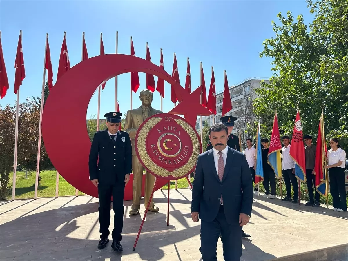 Kahta'da 30 Ağustos Zafer Bayramı Törenleri Düzenlendi