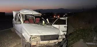 Adıyaman'da Otomobil Devrildi: 4 Yaralı